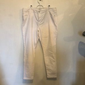 White jeans